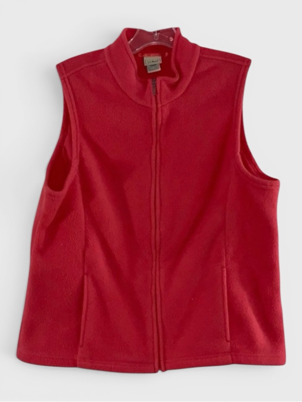 424 10/$50🏄🏻‍♀️ L.L. Bean Pink Fleece Vest with Pockets